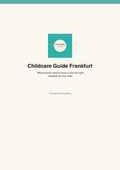 Childcare-Guide Frankfurt – Your Roadmap to the Perfect Daycare Place